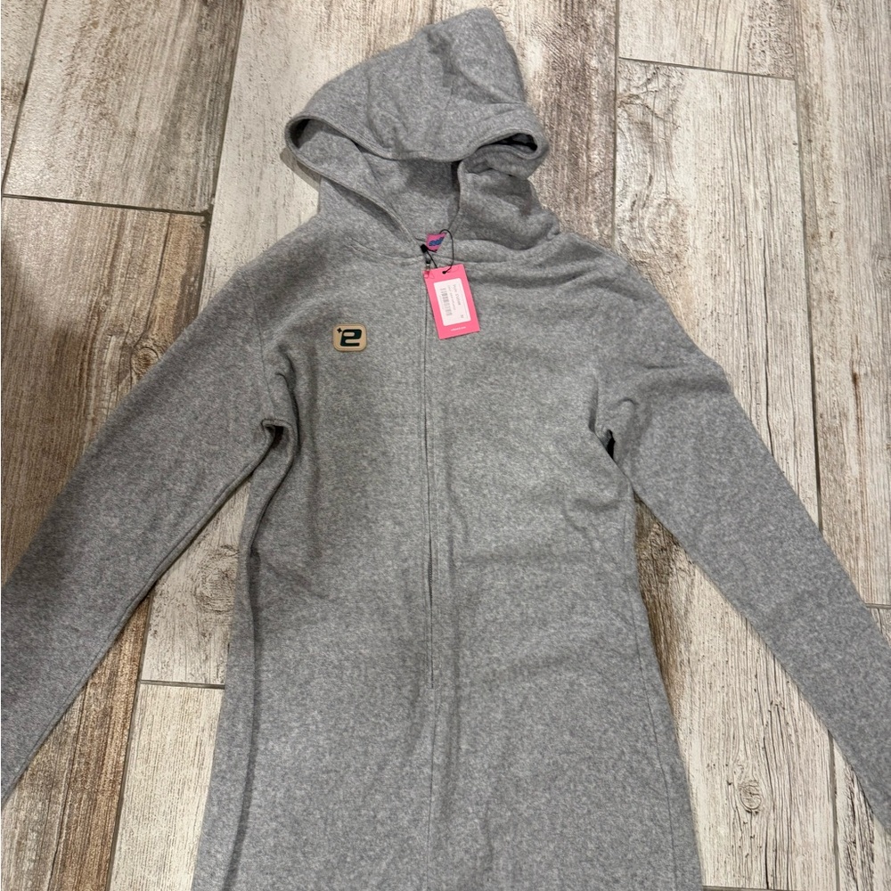 Edikted Terry Cloth Hooded Loungewear Jumpsuit - Picture 5 of 9